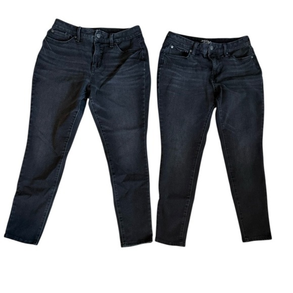Time and Tru Denim - Time and Tru Women's Black Skinny Jeans